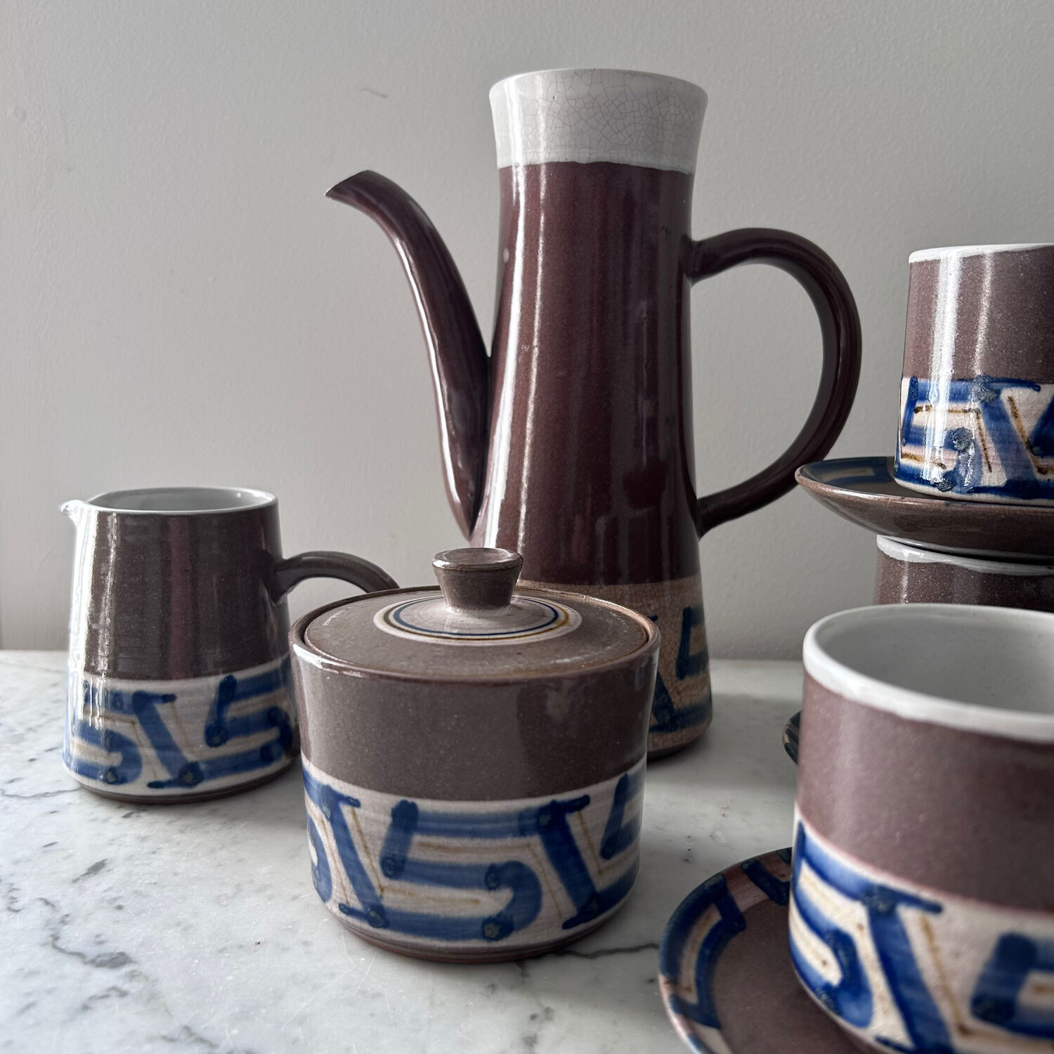 11-piece coffee service