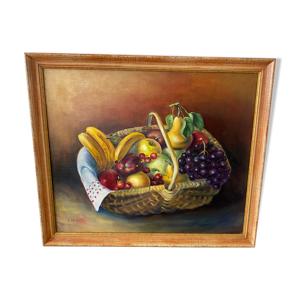 nature morte signée