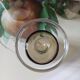 17 vintage stemmed glasses in smoked glass