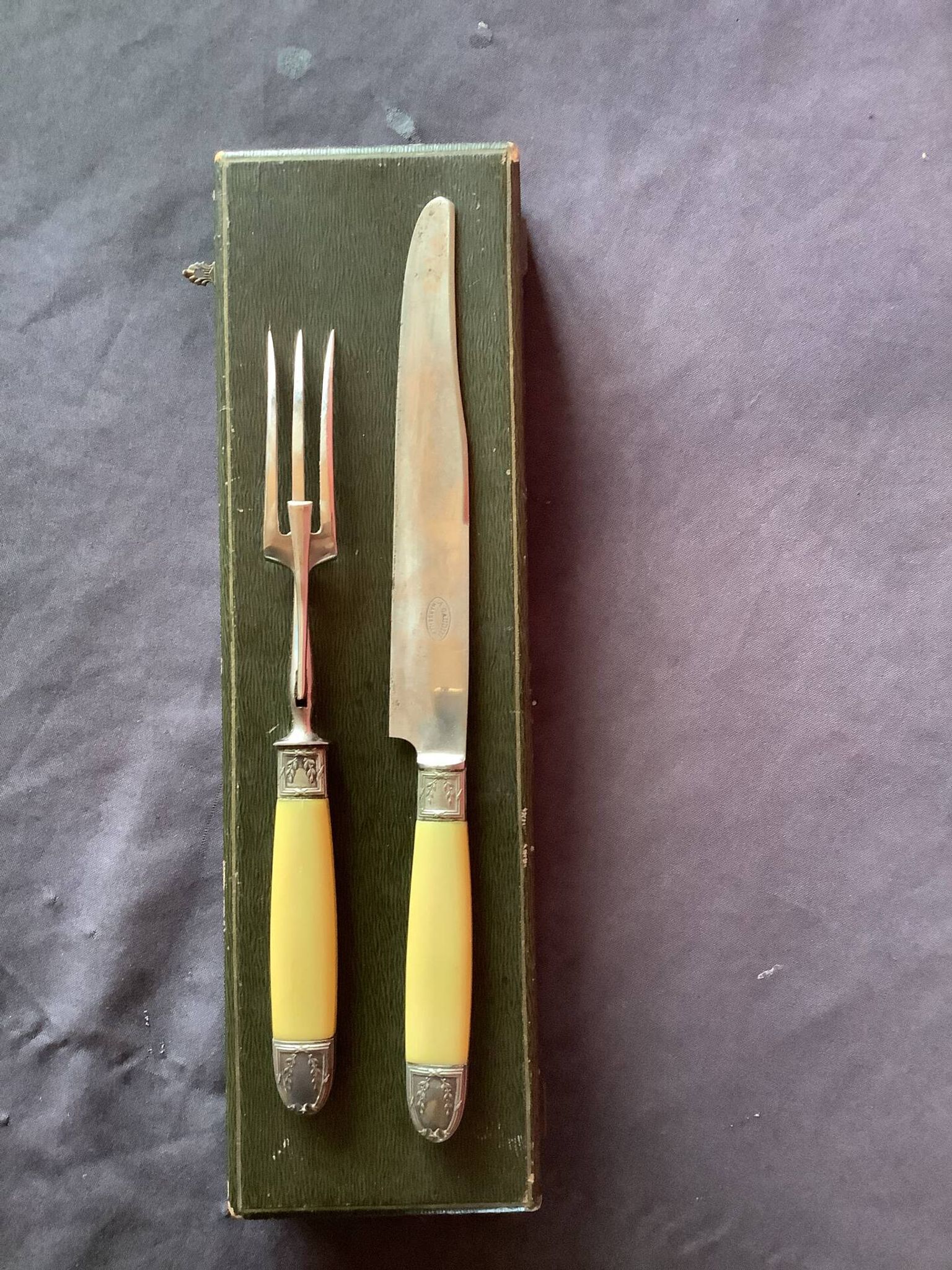 Serving cutlery for leg of lamb