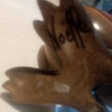 Beautiful ceramic owl from the 70s signed noelle