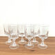 Vintage Arques crystal glasses, Louvre model
