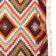 Tapis Kilim Vintage Zigzag – Tissage Anatolien à Motifs Diamants