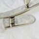 Art Deco solid silver candle holder