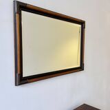 Vintage Bevelled Wall Mirror Campaign Style