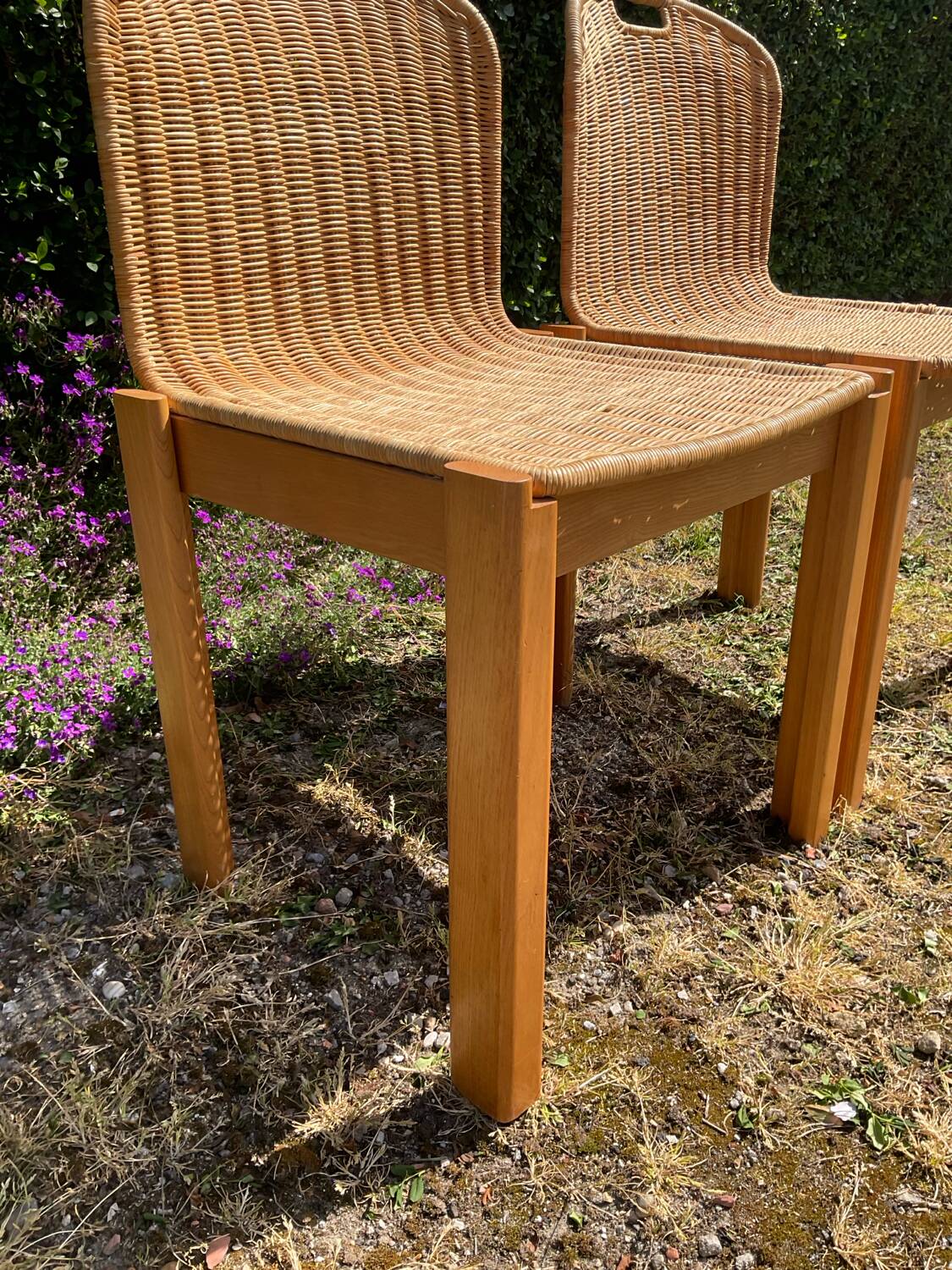 Pair of Italian chairs from the 70s