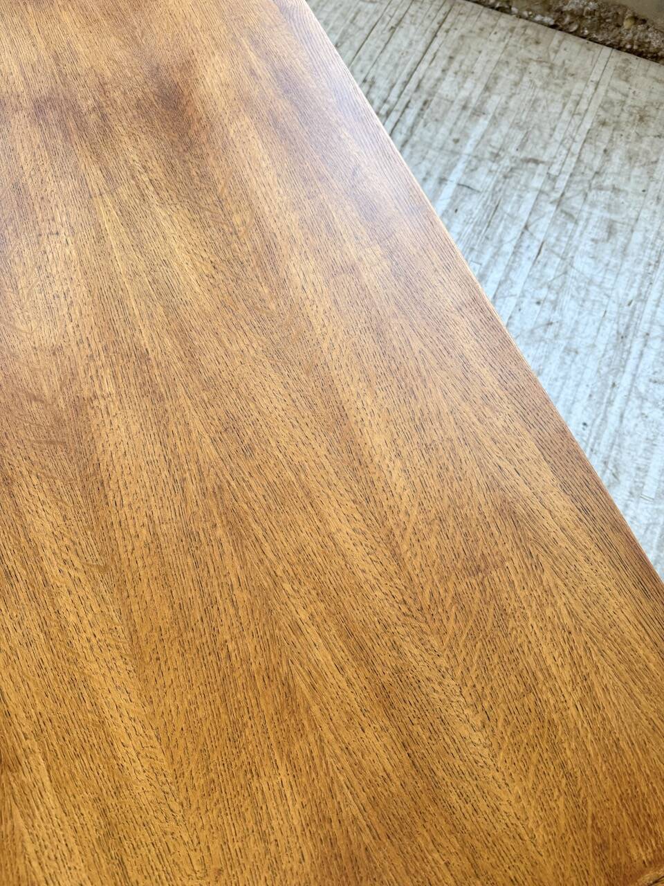 2m oak farmhouse table