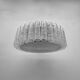 Glass Tubes Chandelier Flush mount from Doria Leuchten, 1960s