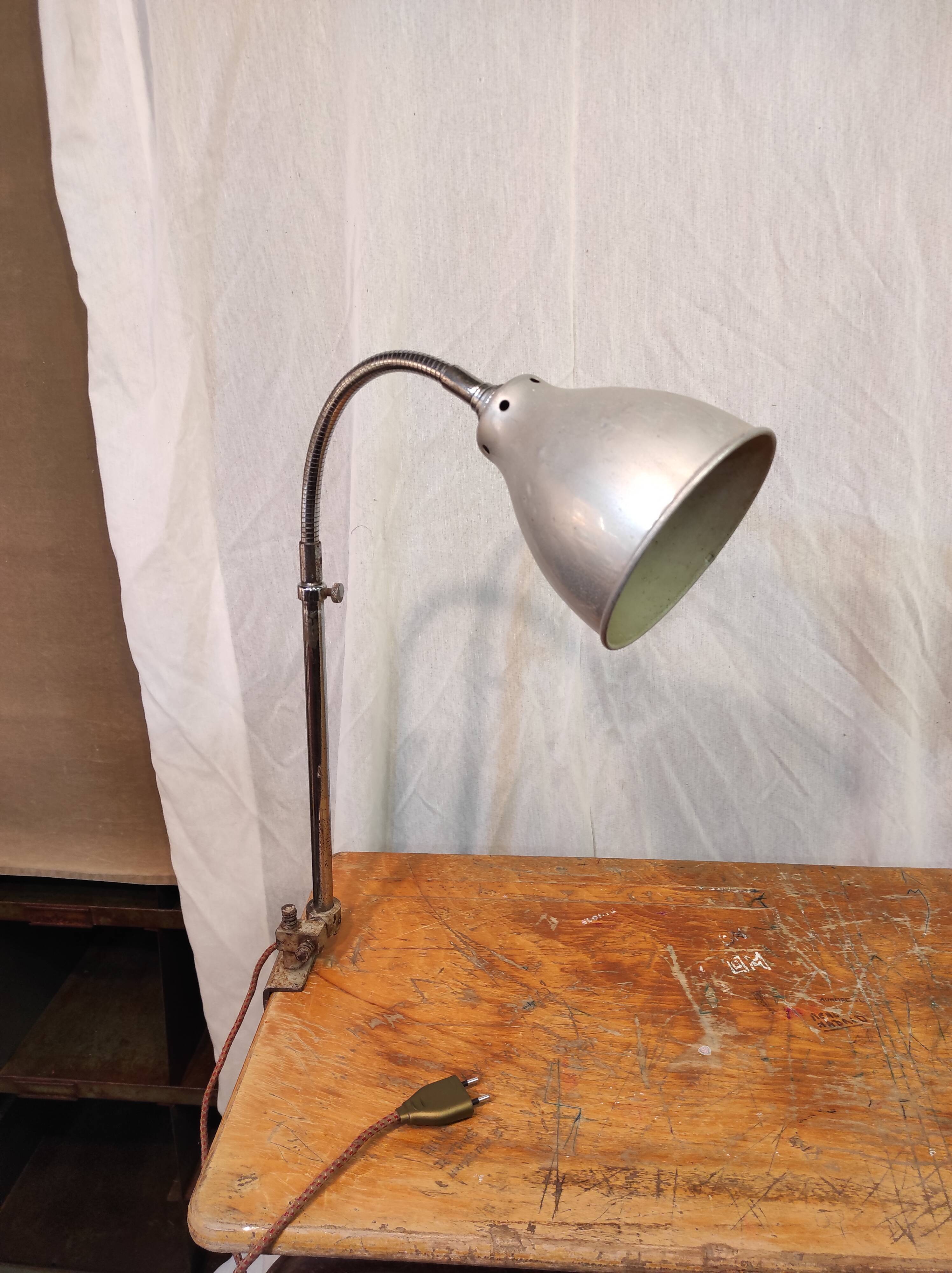 Workshop lamp ki-e-klair Alphonse Pinoit 1950