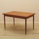 Table danoise extensible en teck, années 1970