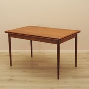 Teak table, Danish design, 1970s, made in Denmark