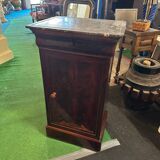 Louis Philippe mahogany bedside table