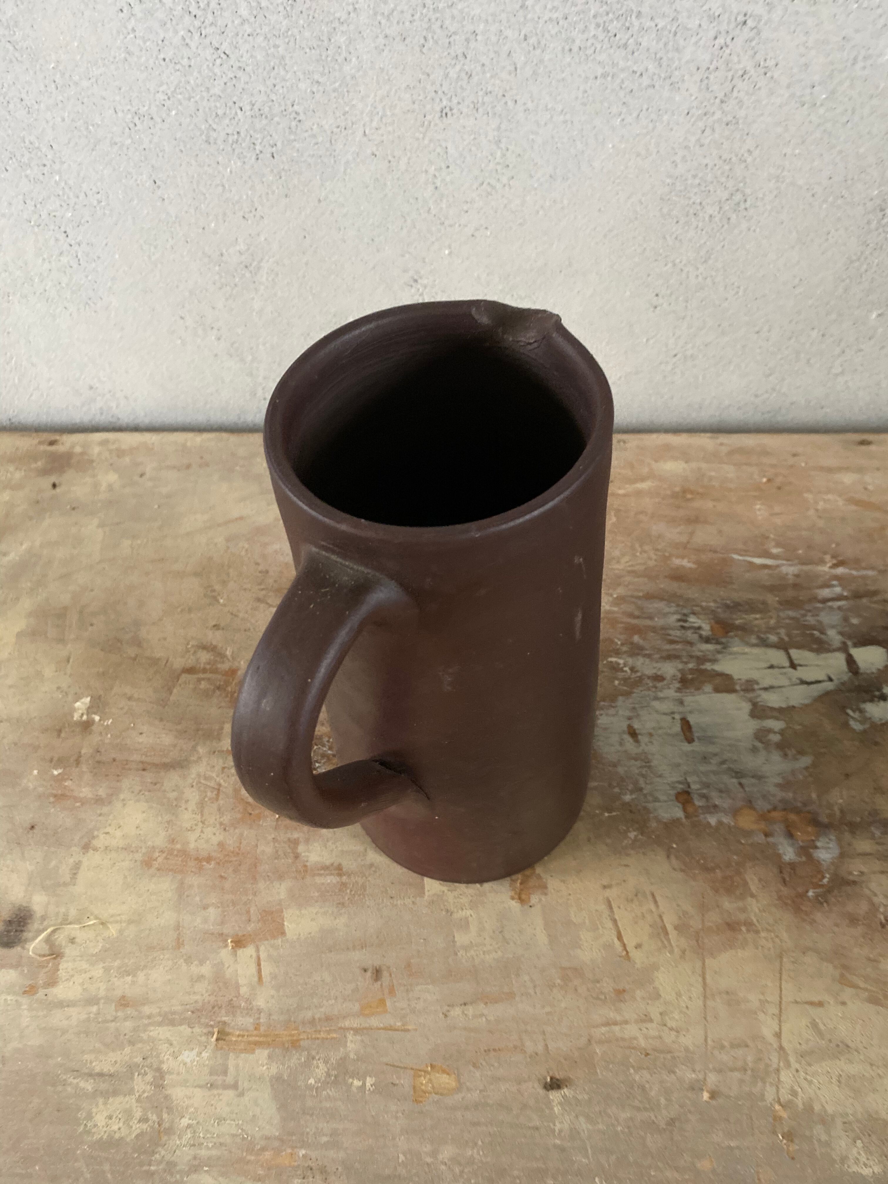 Pitcher in the ground