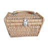 Valisette, briefcase, wicker basket