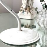 Beveled mirror on stand