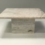 White marble coffee table 1970
