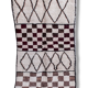 Rugs made wool authentic hand Azilal, 230 x 110