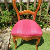 4 Louis Philippe upholstered chairs