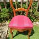 4 chaises Louis Philippe tapissées