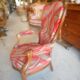 19th century Voltaire walnut armchair