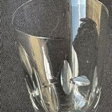 Blown and cut crystal glasses