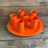 6 cups and the “Jean Pierre VITRAC” designer tray