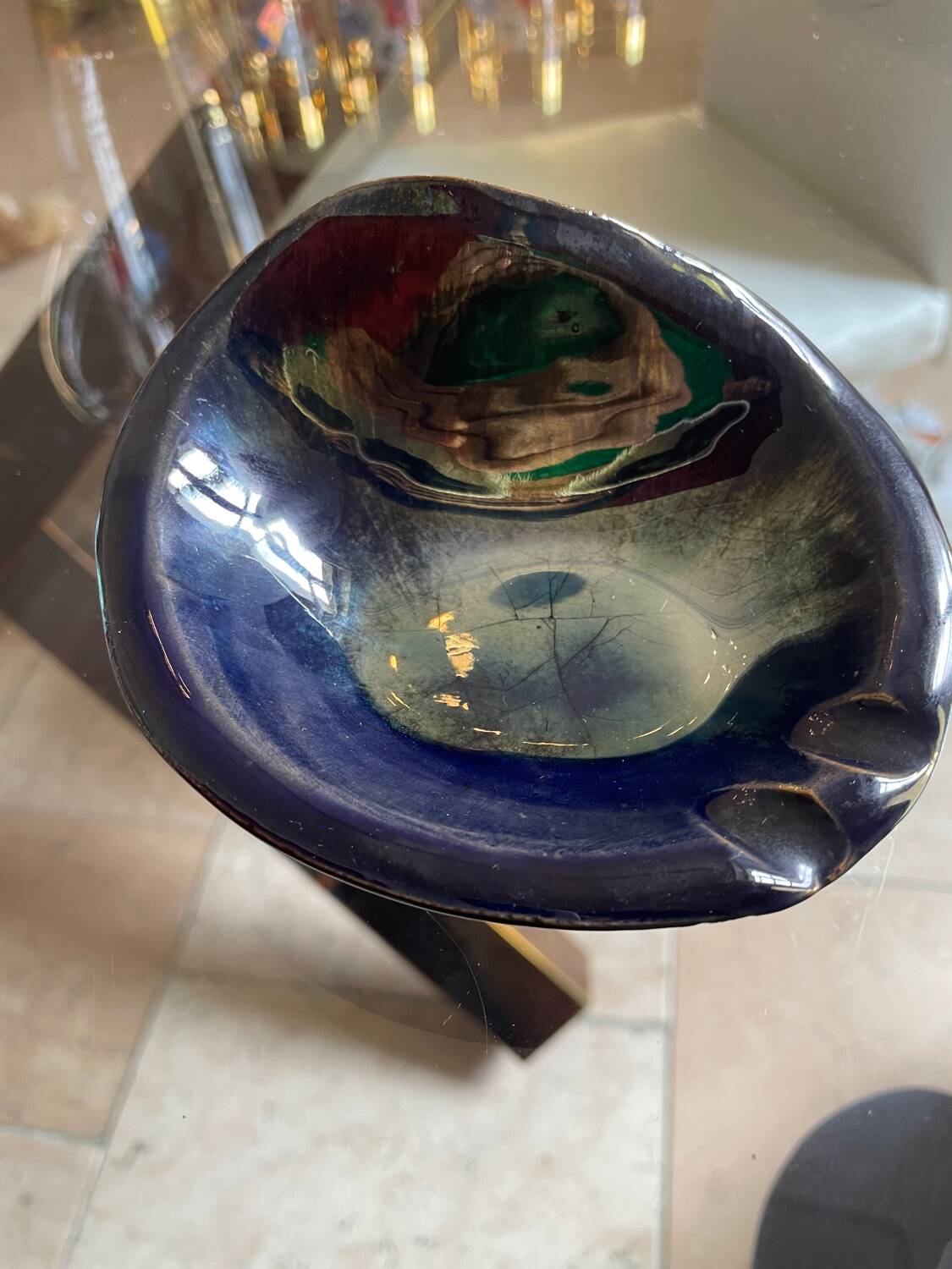 Rambervilliers Sandstone Ashtray