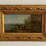Painting "countryside landscape"