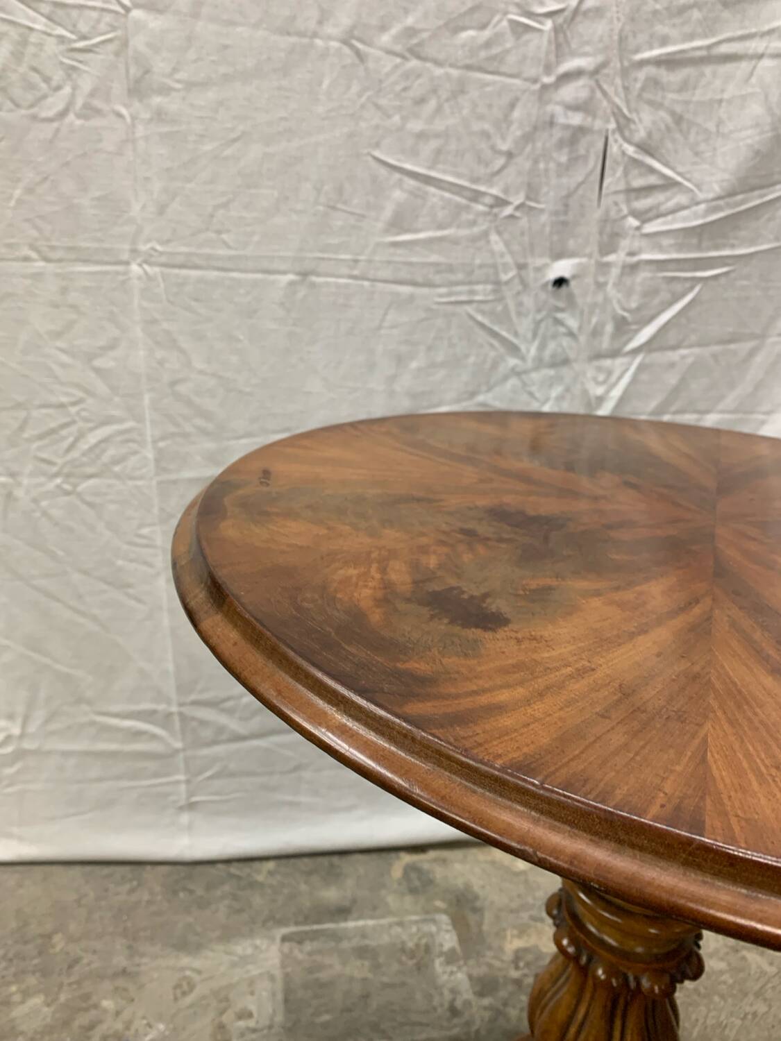 Antique Louis Philippe Walnut Tilting Pedestal Table