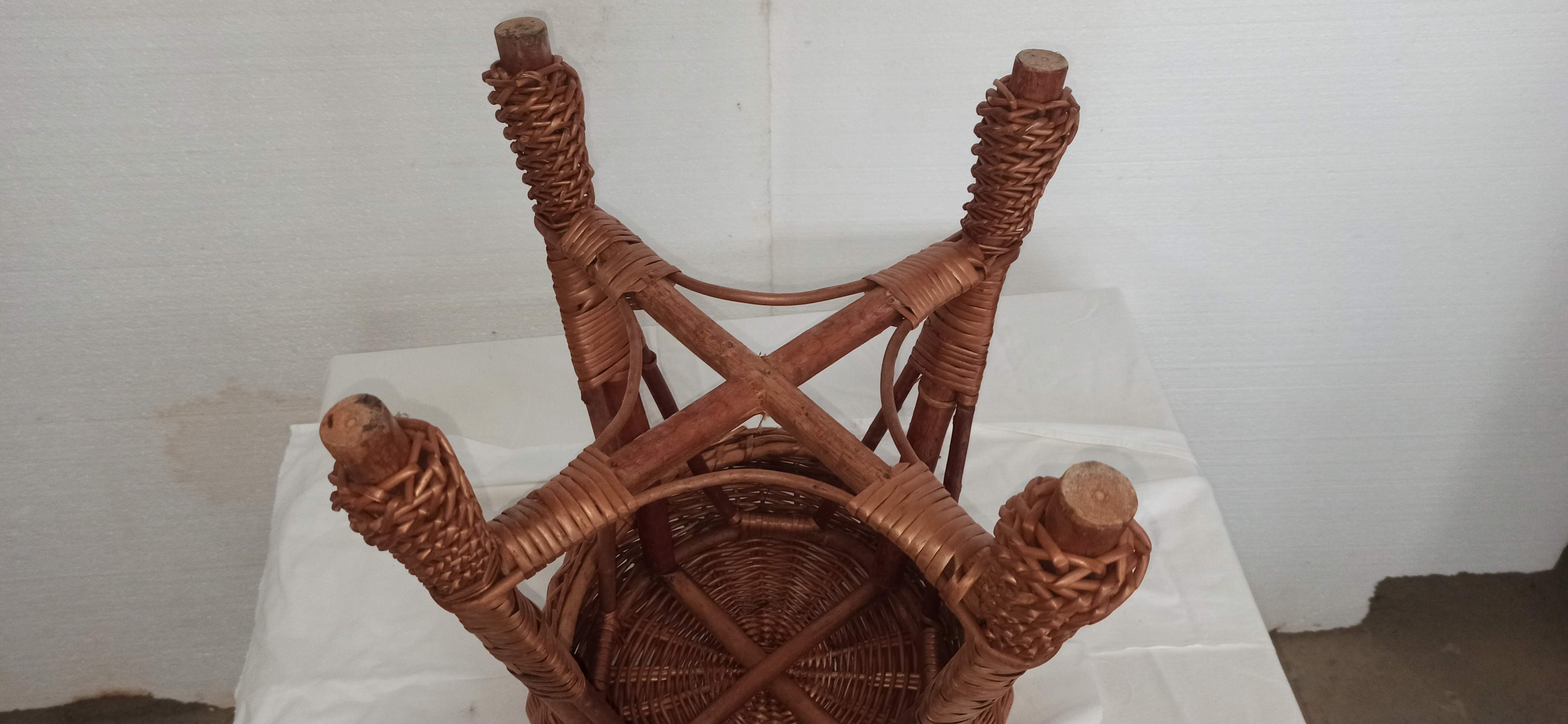 Rattan stool