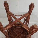 Rattan stool