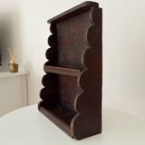 Antique brutalist wall shelf