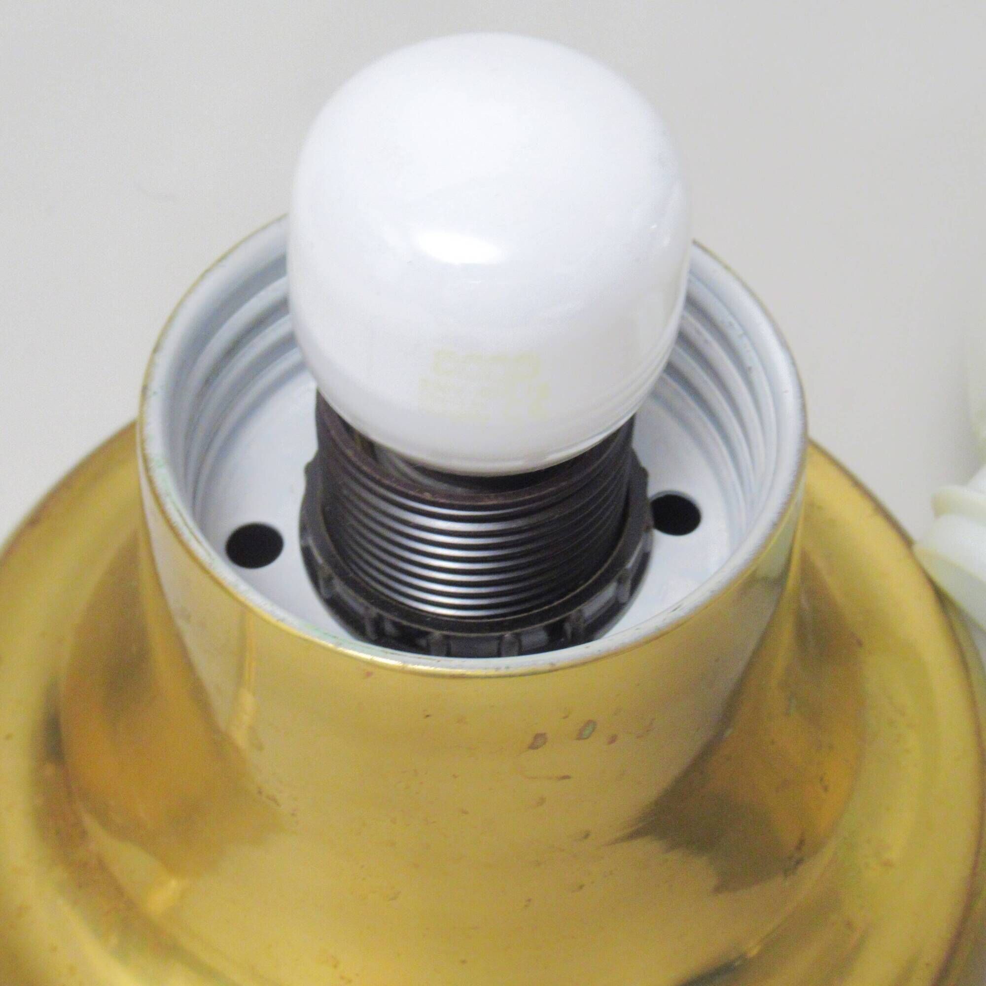 Brass lamp Light Ball Achille and Pier Giacomo Castiglioni Flos