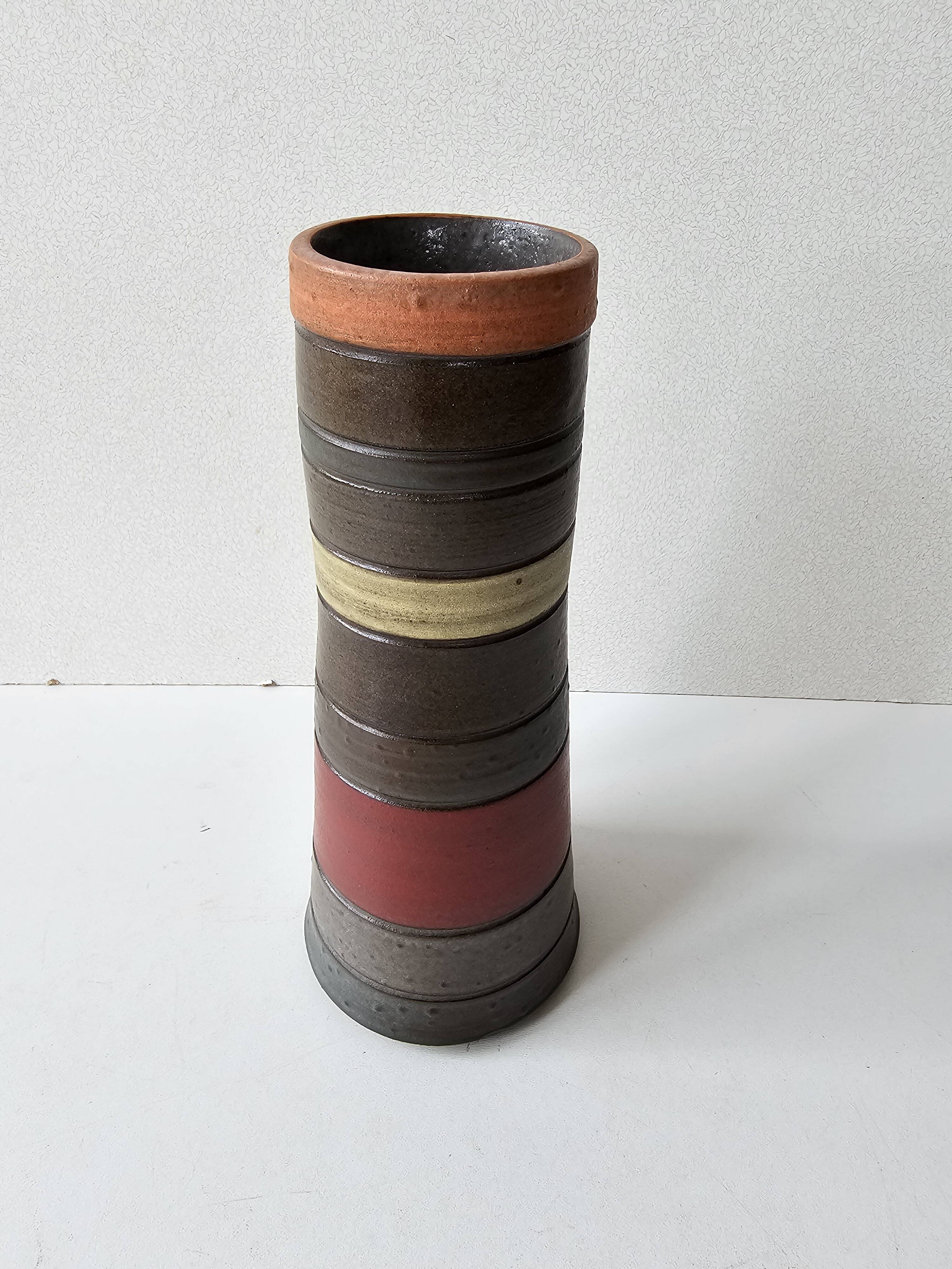 Ceramic vase roll height 22cm
