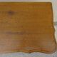 Small oak sideboard, 1 drop-down door and 1 drawer.