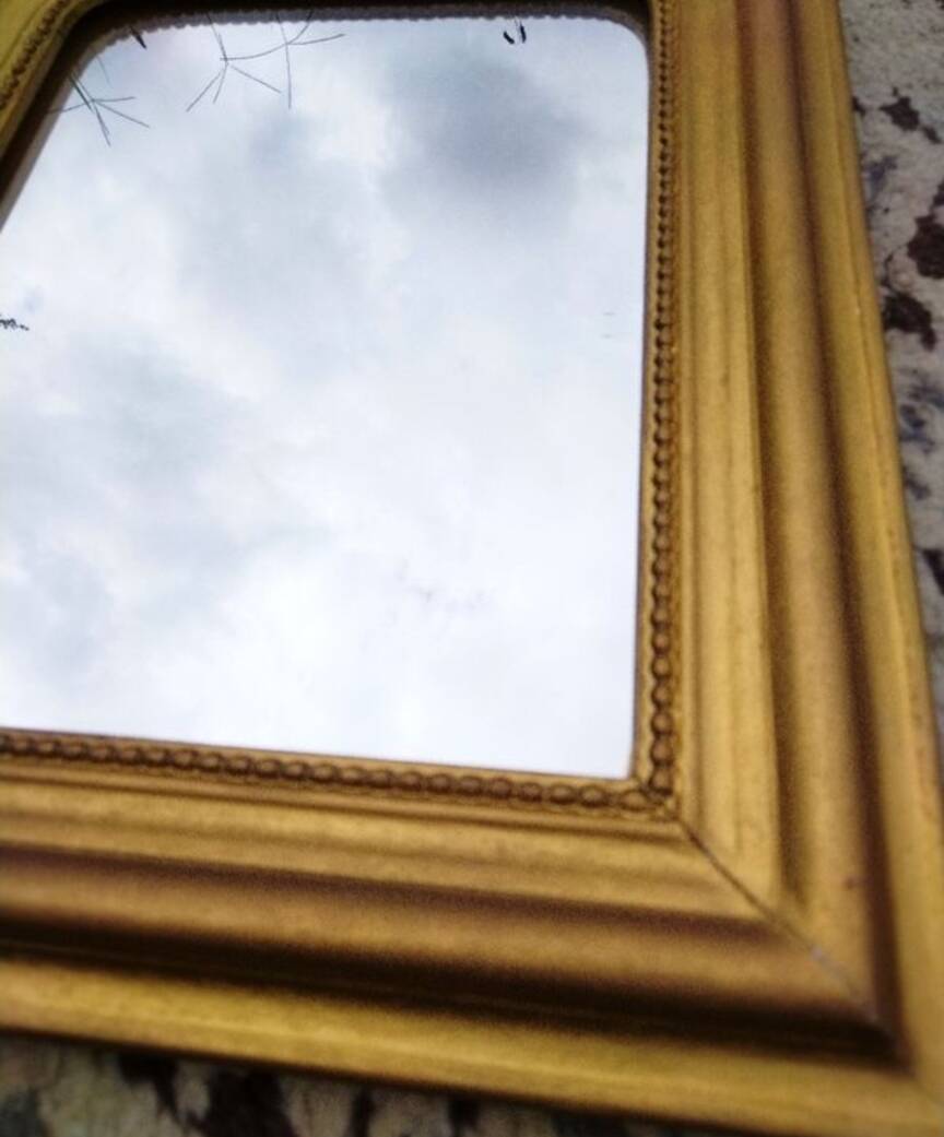 Antique Louis Philippe mirror