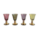Crystal liqueur glasses