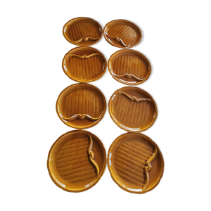 lot de 8 assiettes Vintage - gien
