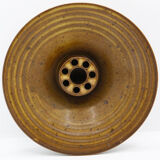 Ikebana picnic cup in Taizé sandstone by Daniel Montmollin