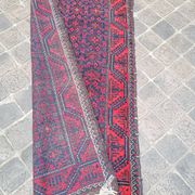 Vintage handmade Persian handmade carpet Belouch 175 x 100