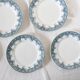 Dessert plates x9, iron earth, Estival model by Saint Amand