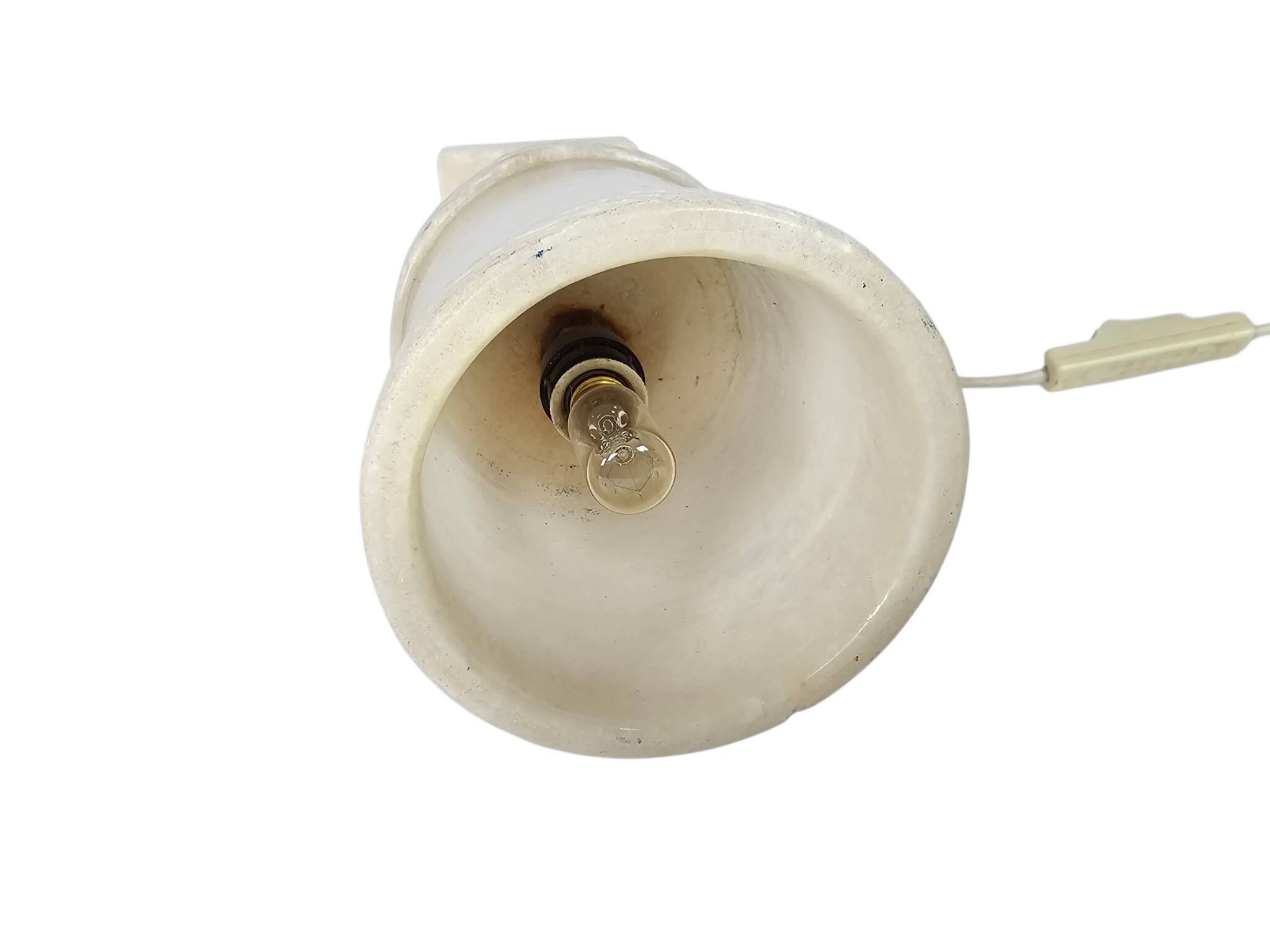 Pegasan - Alabaster - natural stone - table lamp - Spain - 1970