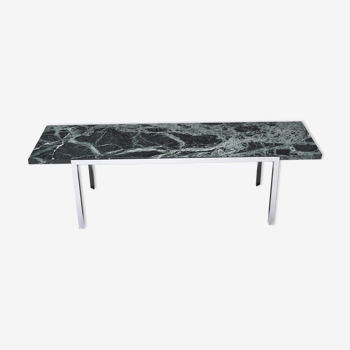 Table basse vintage marbre Alpi Verdi
