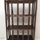 Vintage shelf in wicker rattan