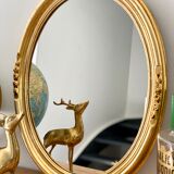 Golden mirror 47x37cm