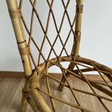 Chaise rotin