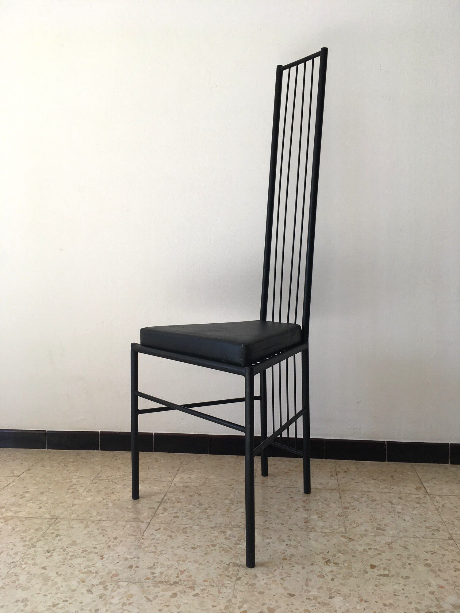 6 chairs vintage years 80