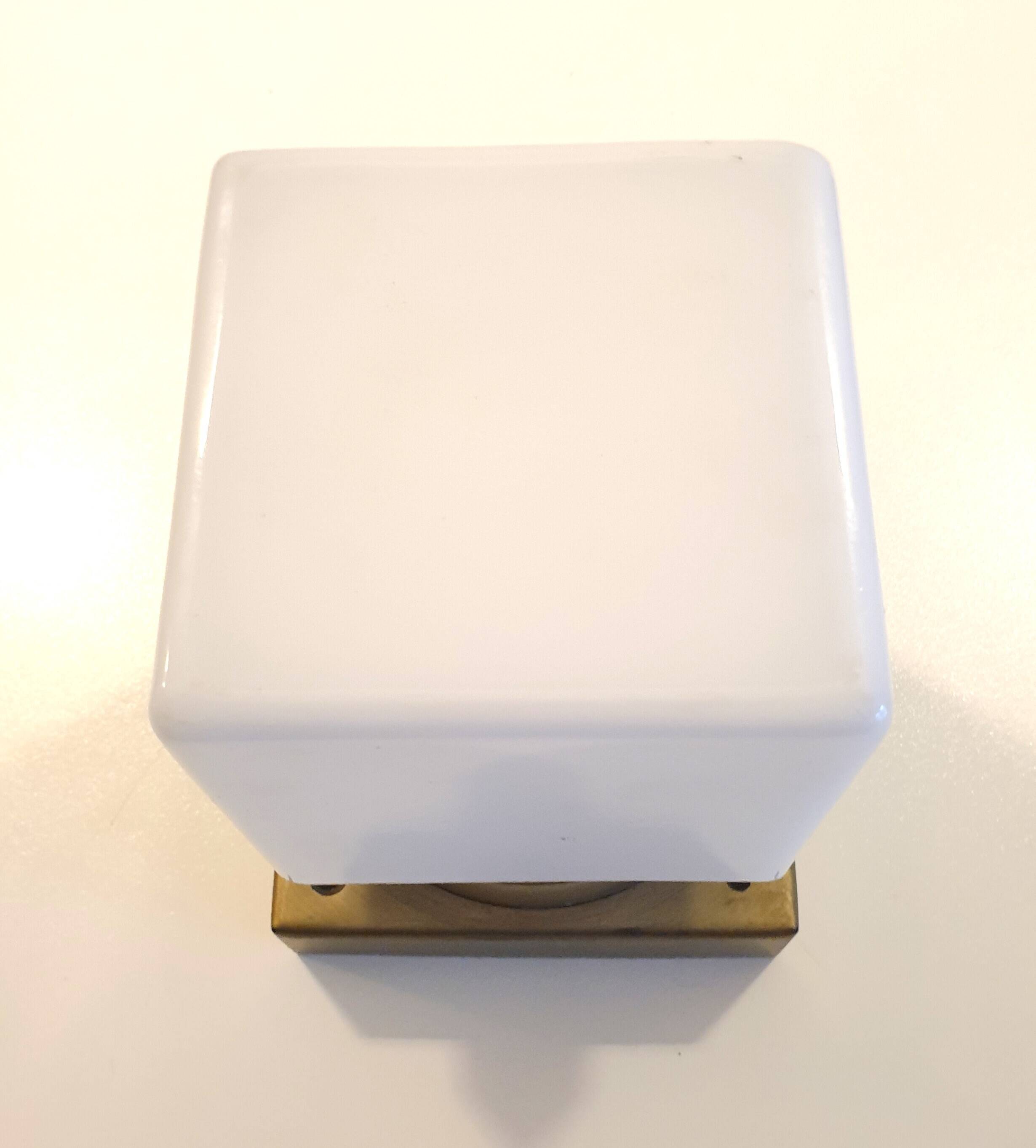 1930s Bauhaus cubic light