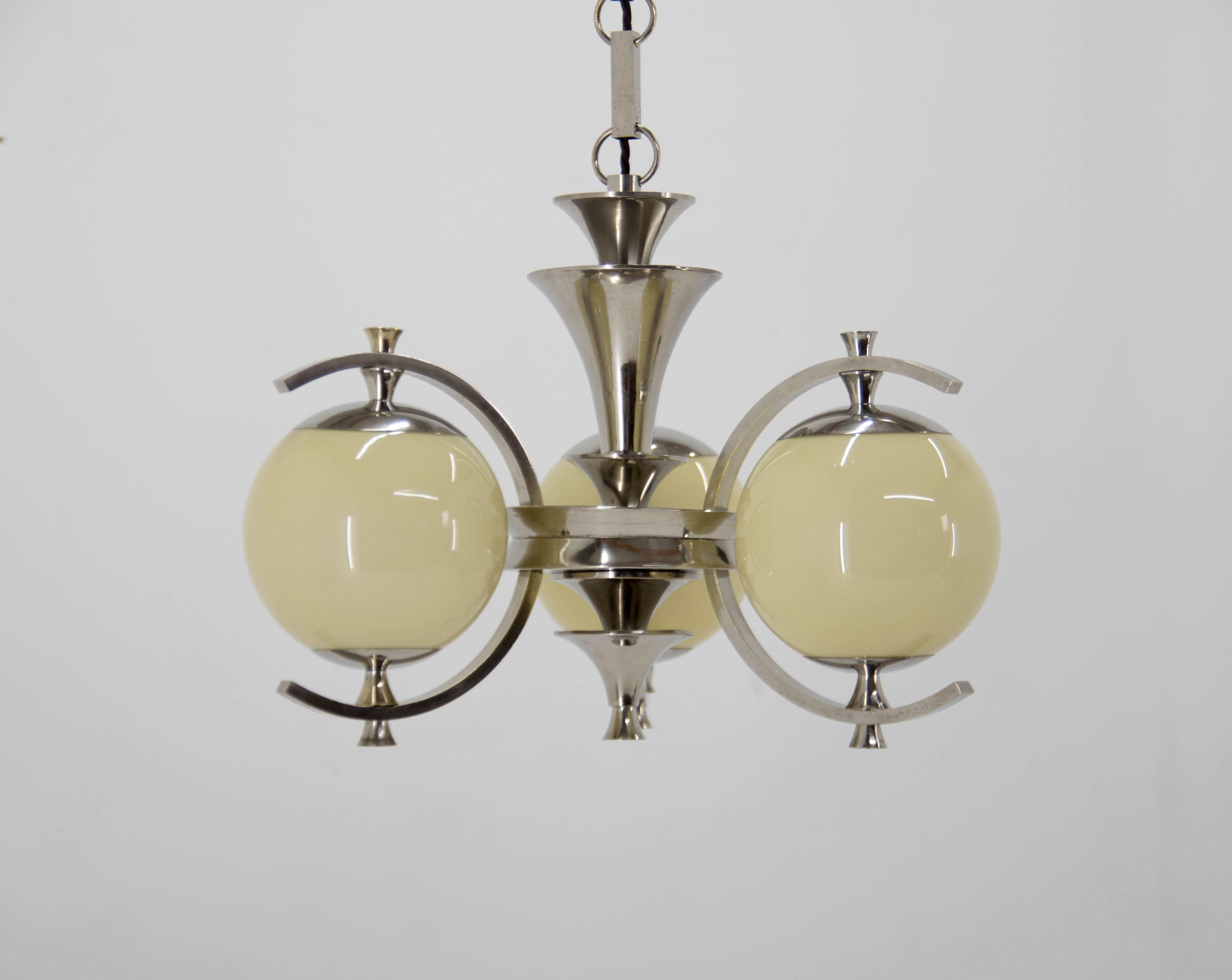 Rondocubist chandelier, 1930