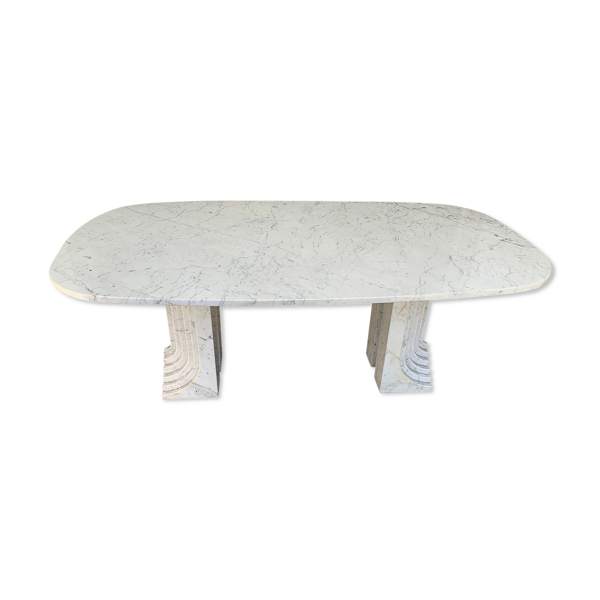 Table en marbre Carrara